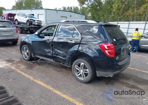 2016 Chevrolet Equinox Ltz from USA, damaged, VIN 2GNFLGE33G6174201